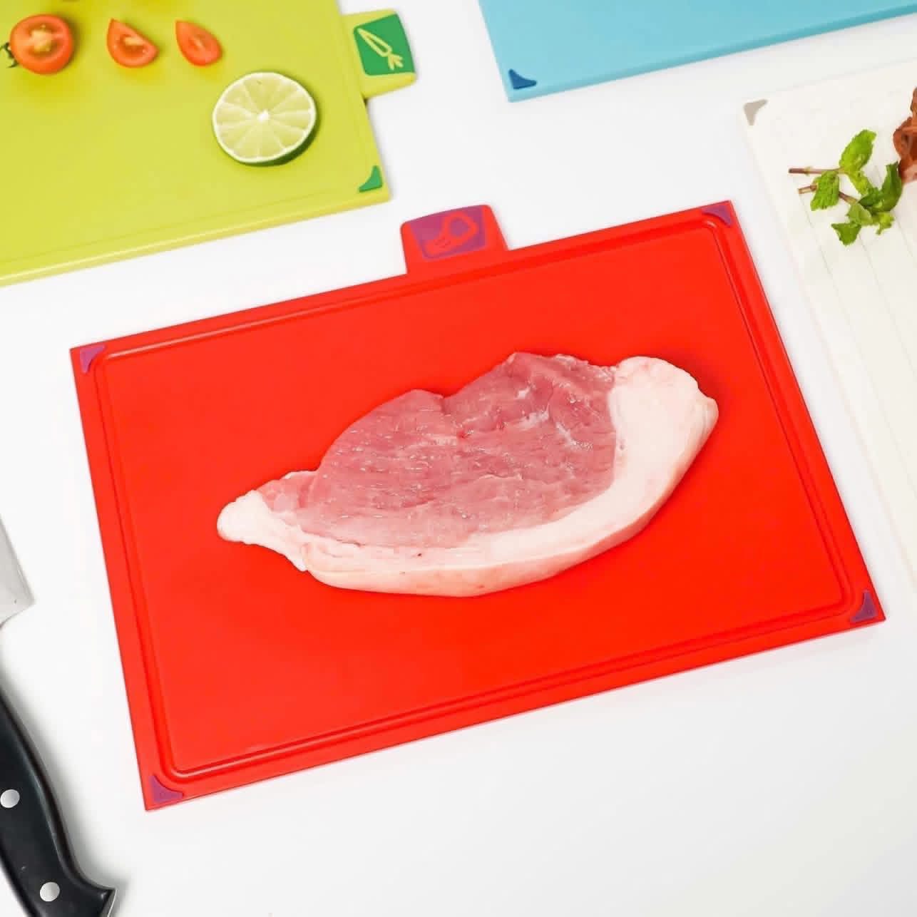 Bộ Thớt Đa Năng 4 Màu KU Küchen - CB4025 hàng chính hãng