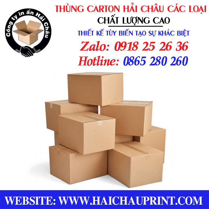 Combo 20 Thùng Carton 22x19x14cm - HC059 - Carton 3 lớp, Cứng Cáp, Tiện Lợi...