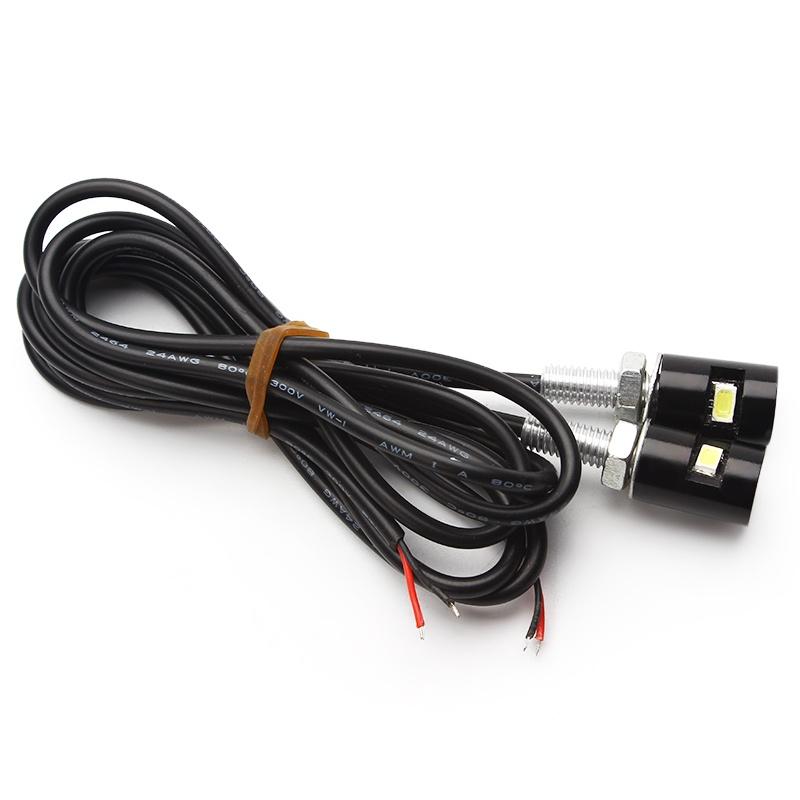 Bộ 2 đèn LED trắng gắn biển số xe hơi 12V SMD 5630 2016