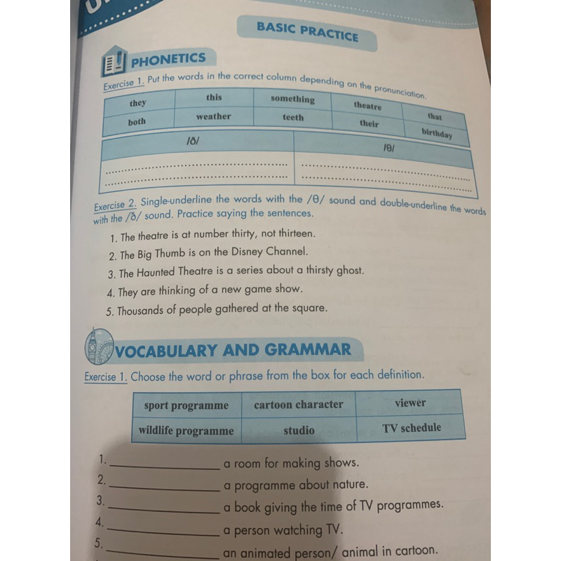 Bài Tập Tiếng Anh Cơ Bản Và Chuyên Sâu 6 Tập 2