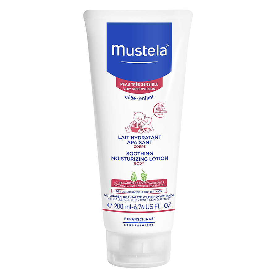 Hình ảnh Kem Dưỡng Da Toàn Thân Cho Trẻ Sơ Sinh Và Em Bé Da Nhạy Cảm Mustela (200ml)