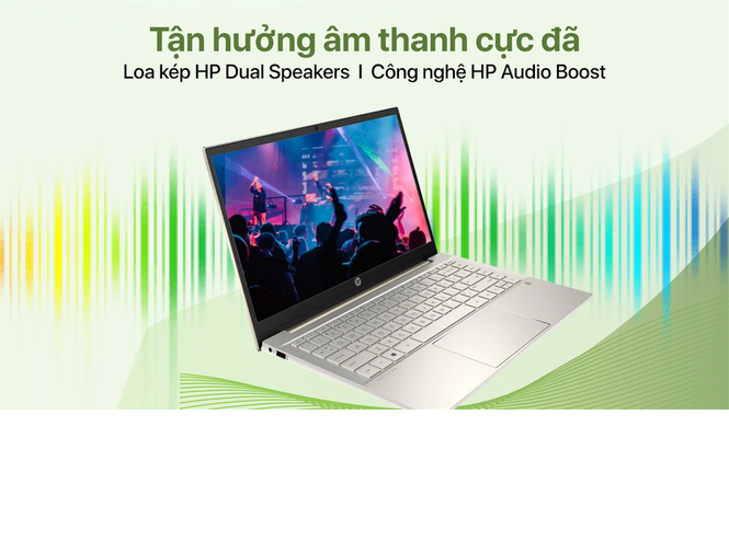 Máy Tính Xách Tay Laptop HP Pavilion 14-DV2032TU (Core i7 1255U/ 8GB/ 512GB SSD/ Intel Iris Xe Graphics/ 14FHD/ Windows 11 Home/ Gold) - Hàng Chính Hãng