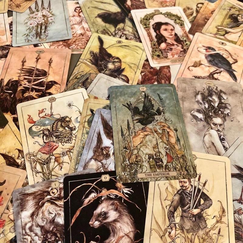 Bài Tarot Hush Tarot Tặng Đá Thanh Tẩy