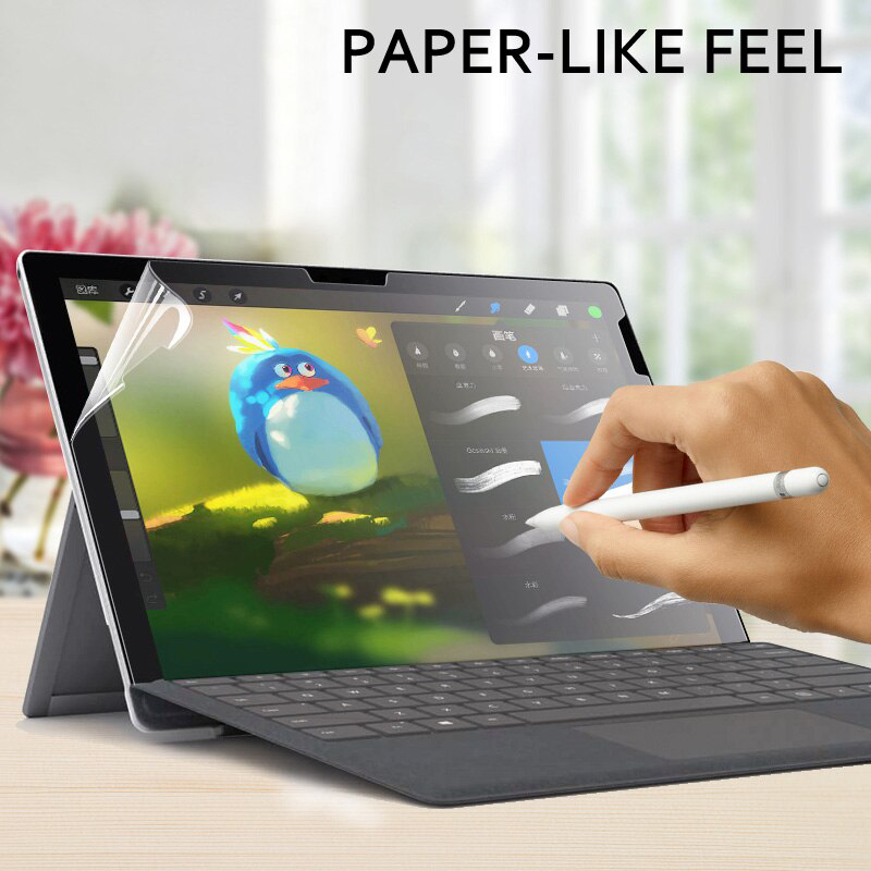 Miếng dán Paper-like chống vân tay dành cho Surface các dòng- Viết cảm giác như trên giấy