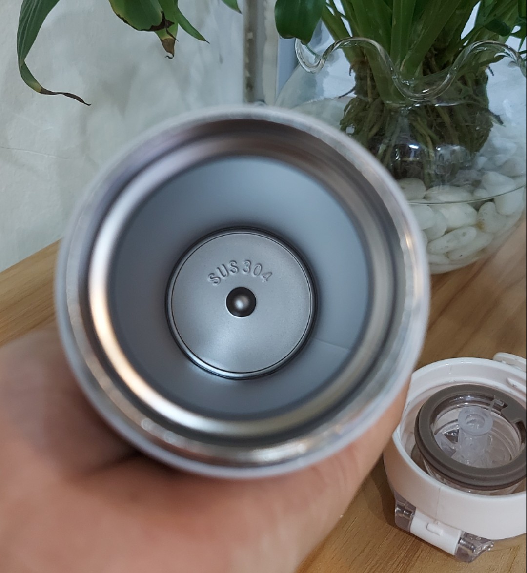 Bình giữ nhiệt cao cấp cho bé có ống hút 500ml inox 304, Bình giữ nhiệt Inox 304 500ml cute mini