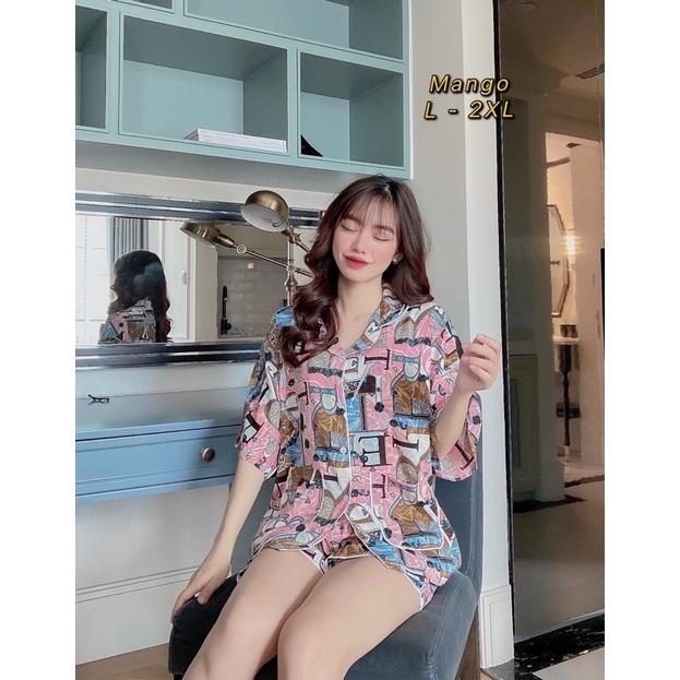 Bộ pyjama lụa Mango cánh dơi