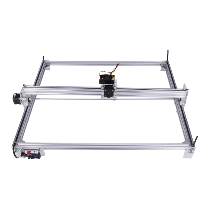 Combo Máy Cắt, Khắc Laser Mini 65X50 6550 -màu bạc+ Đầu laser tùy chọn