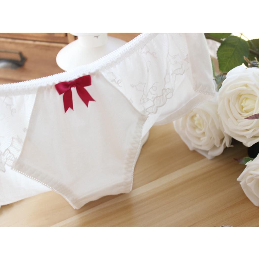 Quần Lót Nữ Cotton Phối Ren Hai Hông Xuất Đông Âu . Hàng Loại Đẹp.