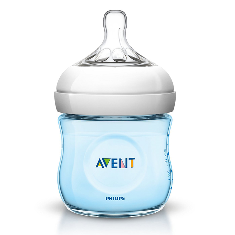 Bình Sữa Avent Natural 125ml (Màu Xanh)