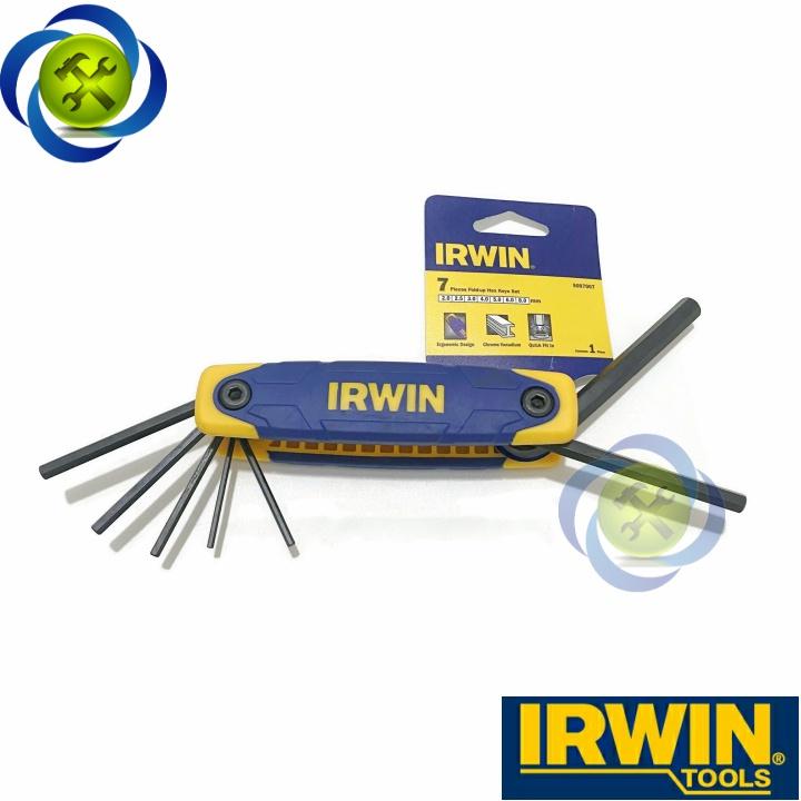 Bộ lục giác xếp IRWIN T9097007 màu đen 7 cây (2 - 8mm)