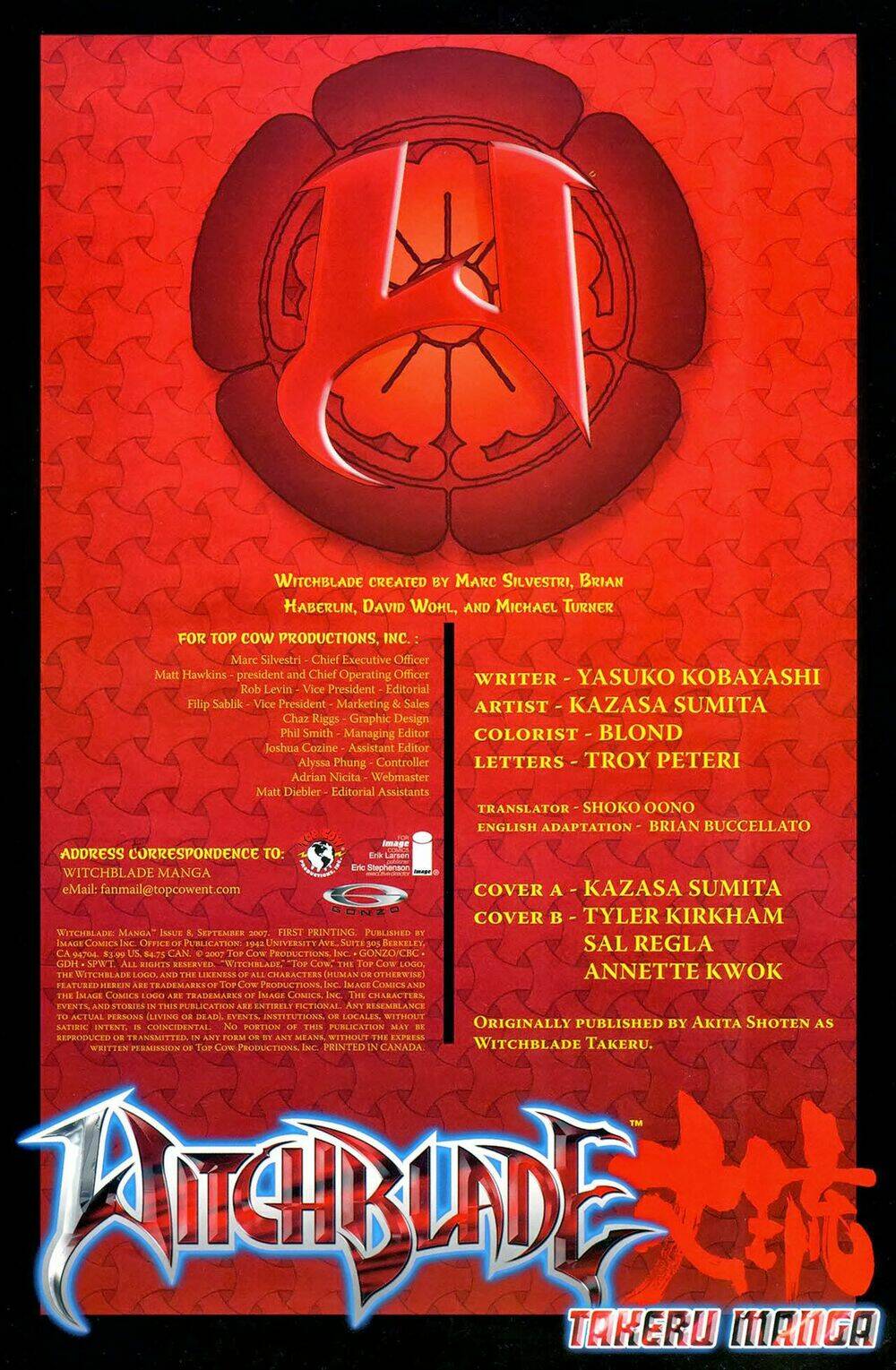 witchblade takeru chapter 8 2