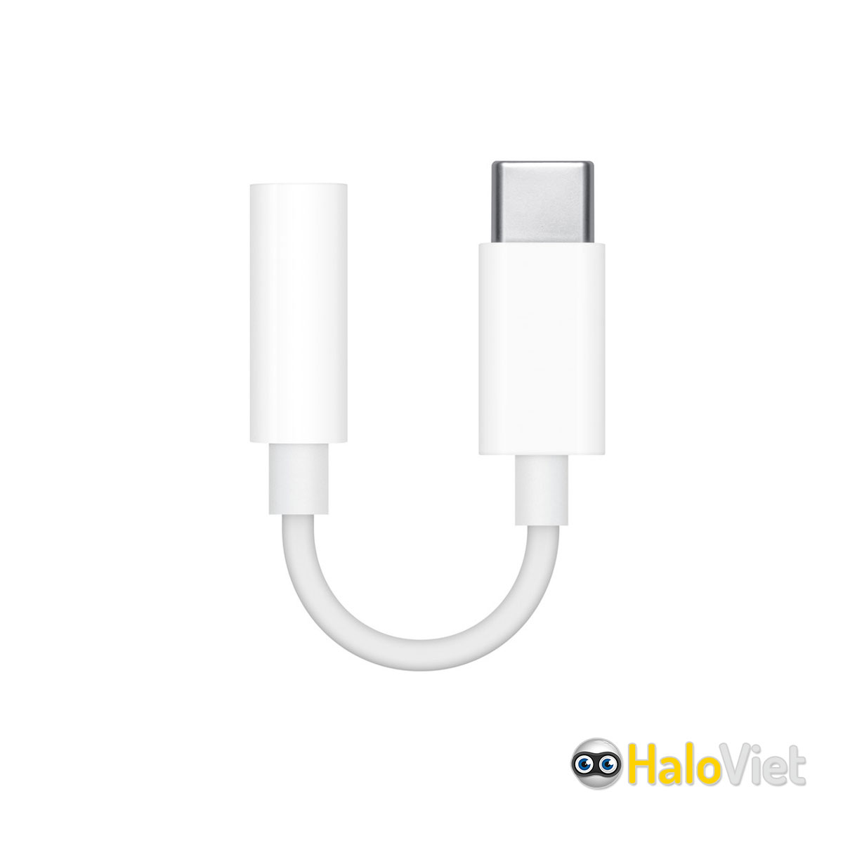 Dây cáp chuyển đổi từ cổng Type C sang jack tai nghe 3.5mm cho iPhone / iPad / Android chất lượng cao - Hàng Chính Hãng