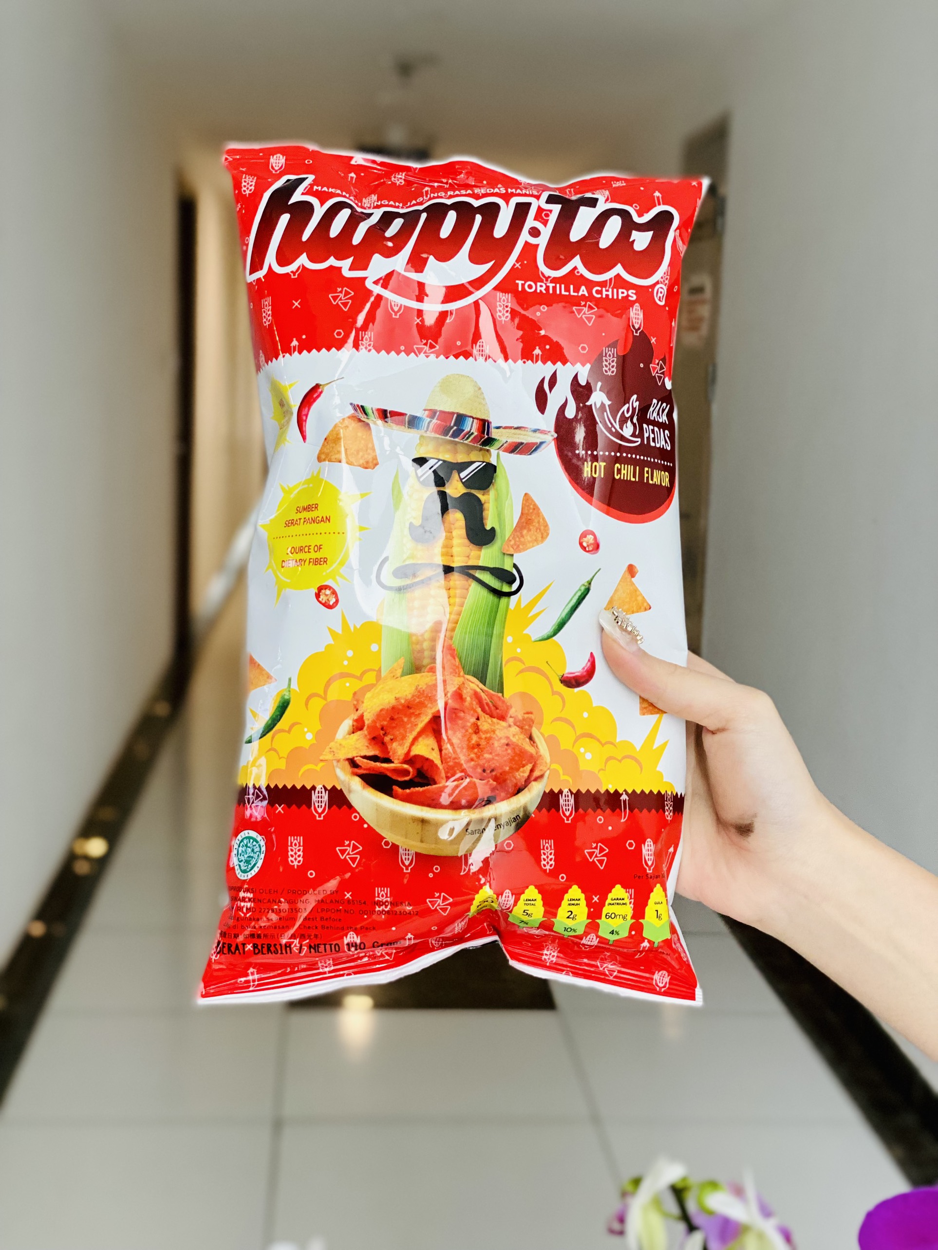 Snack Happy Tos Bắp Vị Cay Ngọt