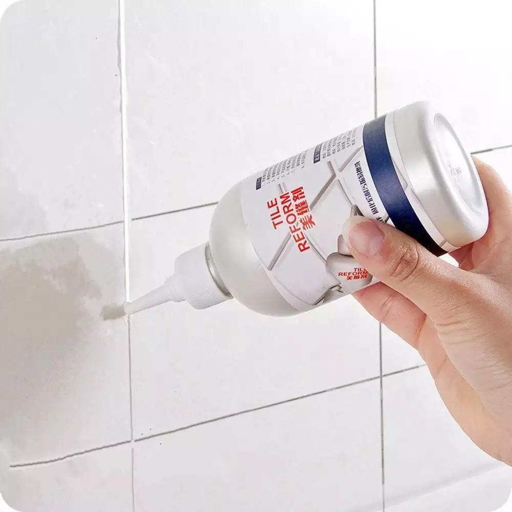 Chai làm sạch và lát đường chỉ gạch,Keo Chà Ron Sứ Hàn Quốc Chai Chà Ron Làm Sạch Nền Nhà 300ml