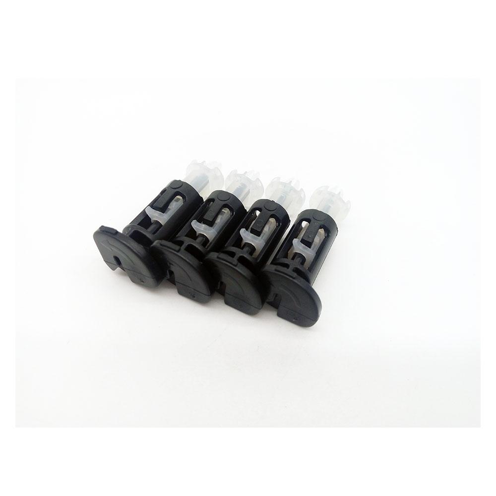 4PCS/Lô LGA 775/1156 CPU Fastener Nhựa đẩy Buckle PC làm mát bộ làm mát làm mát cho trong Tel Mount Pin Fan Foot miễn phí vận chuyển