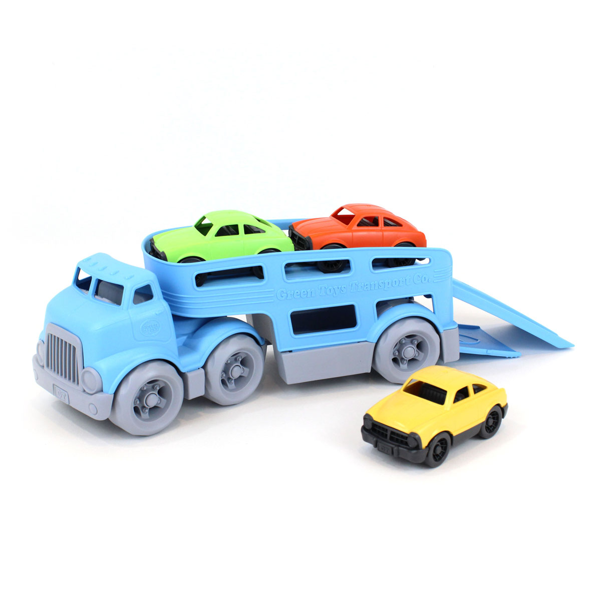 Bộ Đồ Chơi Xe Tải Chở Ô Tô Green Toys Cho Bé Từ 3 Tuổi