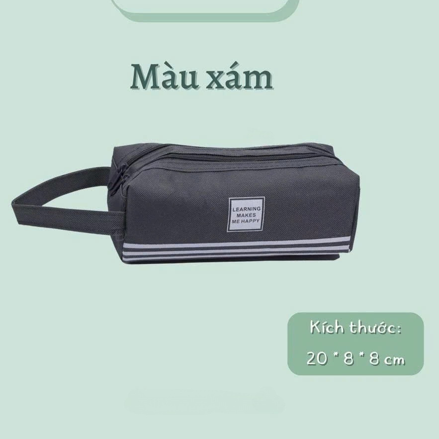 Túi lưới đựng đồ trong suốt đa năng có khóa kéo tiện dụng Túi đựng Bút Viết, Túi đựng Mỹ Phẩm, Túi đựng Đồ dùng cá nhân đi du lịch - Túi sức chứa lớn