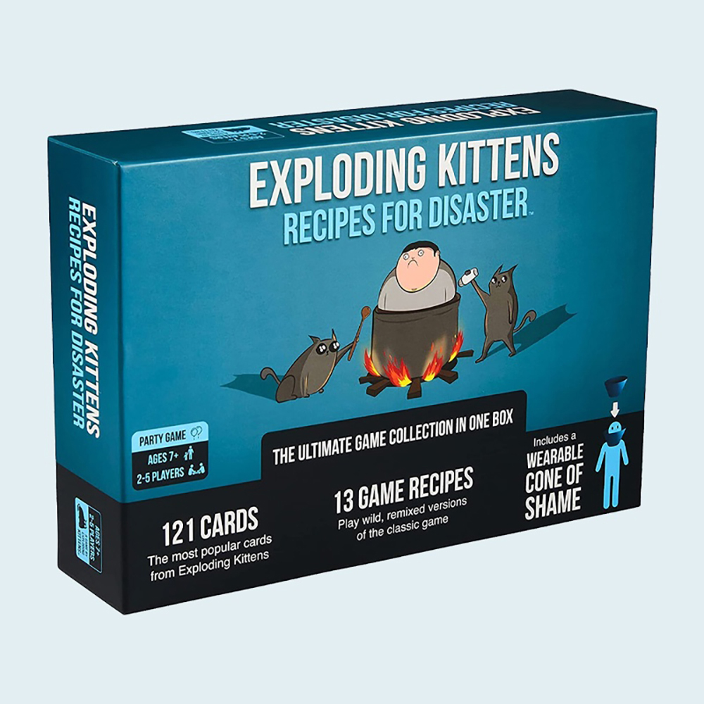 Mèo Nổ Exploding Kittens Board Game Phiên Bản Recipes For Disaster Bộ Thẻ Trò Chơi Giải Trí Chuyên Dụng