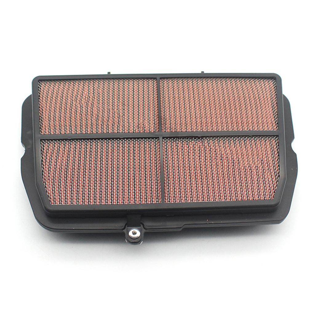 Red Motorcycle Air Intake Filter Cleaner Replacement Resuable