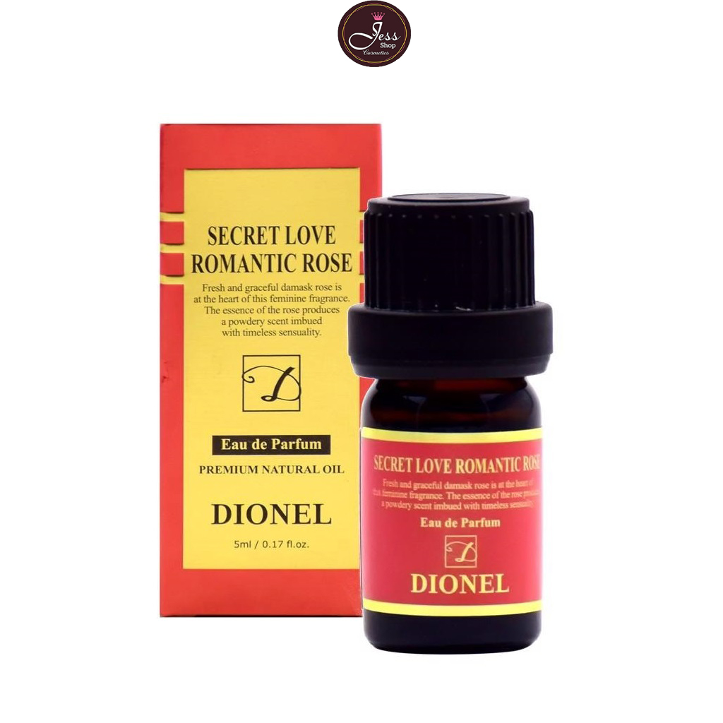 Nước Hoa Vùng Kín Dionel Secret Love Romantic Rose Inner Perfume Oil 5ml