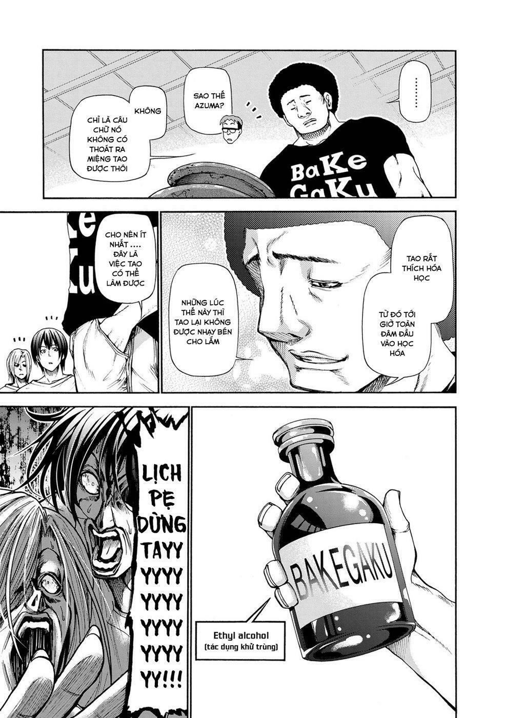 cô gái thích lặn - grand blue chapter 21 8