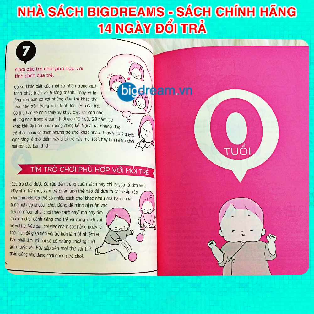 Nuôi Dạy Con Kiểu Nhật - Những Trò Chơi Giúp Trẻ 0-2 Tuổi Phát Triển Toàn Diện Thể Chất Và Tâm Hồn