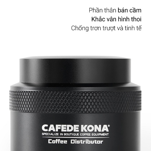 Tamper dụng cụ nén cà phê cân bằng thông minh Cafede Kona