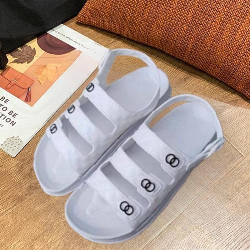 Giày sandal nhựa 3 quai ngang CC chất liệu cao su đi học, đi biển siêu bền chống trơn iDÉP- GL081