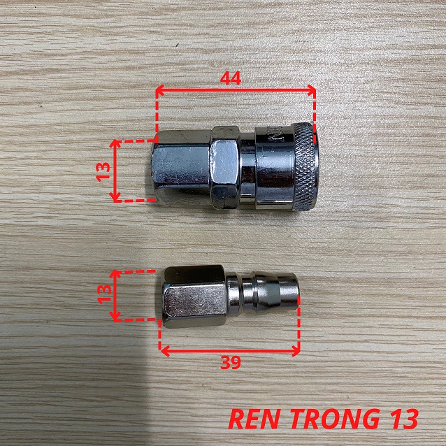 Đầu nối hơi máy nén khí chống thoát hơi tối đa - Có 3 loại