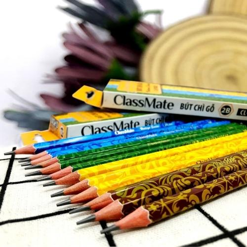 Bút chì gỗ có tẩy 2B Vintage Classmate - 1 chiếc - CL-PC302