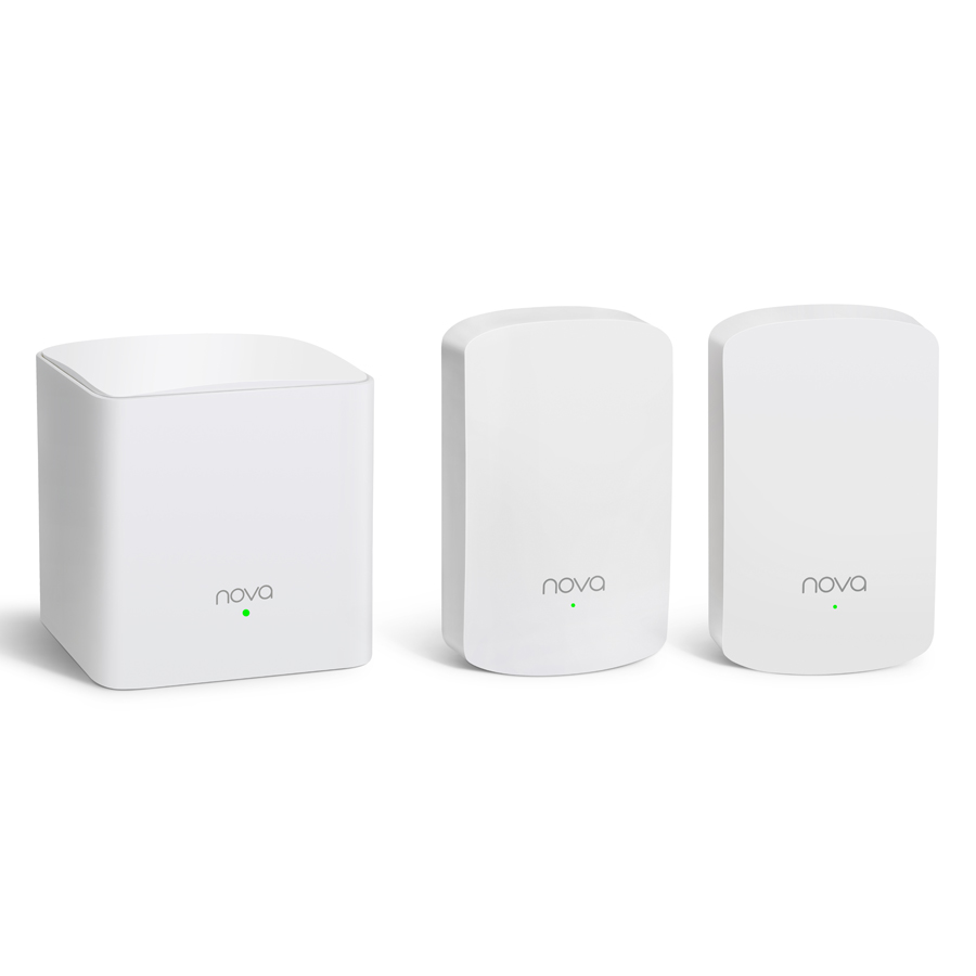 Bộ Phát Wifi Dạng Lưới Mesh Tenda Nova MW5 AC1200 (3 Cái) - Hàng Chính Hãng