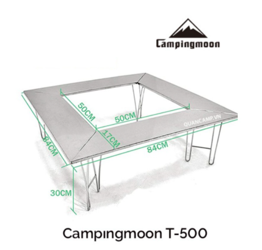 Bàn quây BBQ Campingmoon T-500