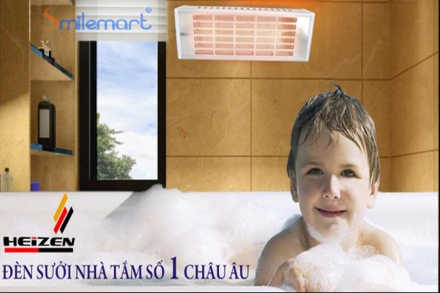 Đèn sưởi không chói mắt Hans - Heizen HE-IT610 1000W - Hàng chính hãng