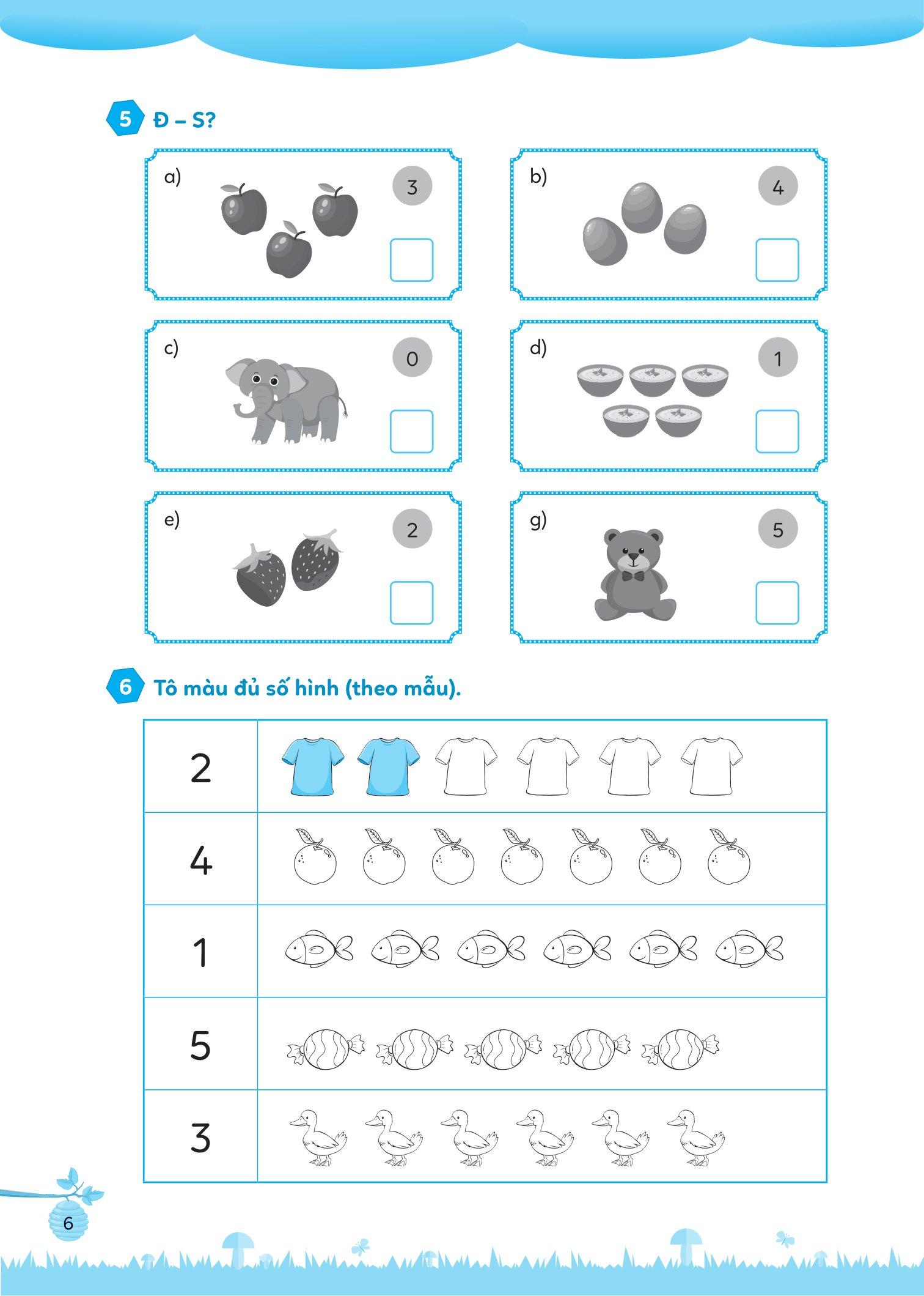 Bài Tập Bổ Trợ Toán Cơ Bản Và Nâng Cao Lớp 1 - Tập 1