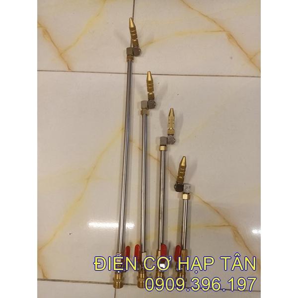 BÉC XỊT RỬA MÁY LẠNH CÁN DÀI…ỔN ĐỊNH THẲNG , CONG , 360, phun thuốc trừ sâu
