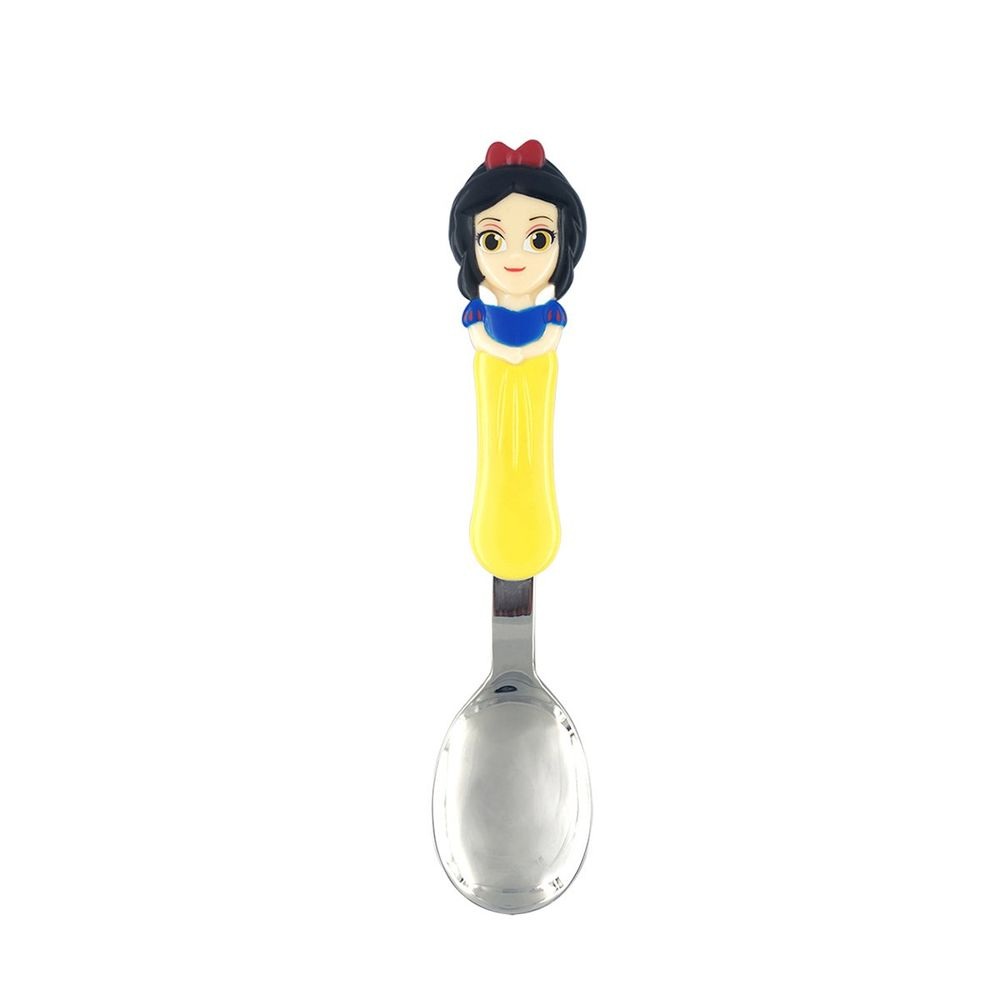 Muỗng ăn inox 3D hình công chúa Bạch Tuyết Snow White cho trẻ em - DP2108