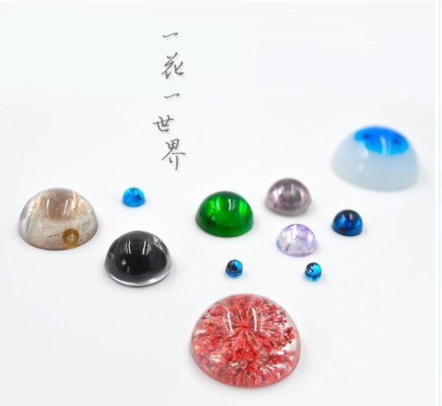Khuôn resin bán cầu nhiều size