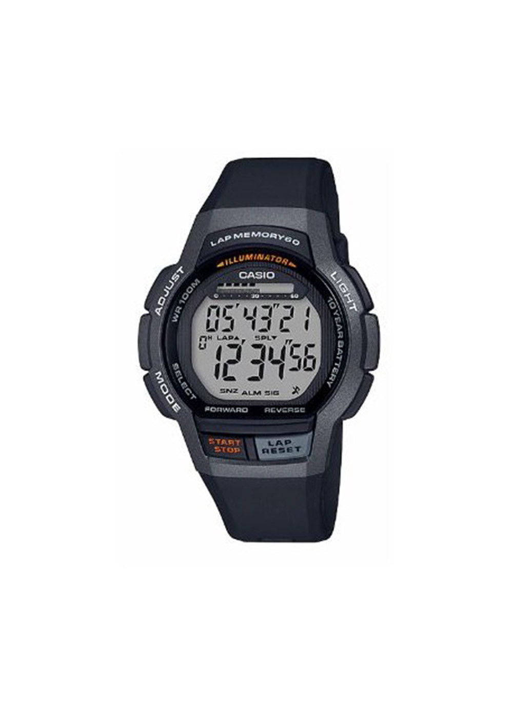 Đồng hồ Nam Casio  WS-1000H-1AV dây nhựa