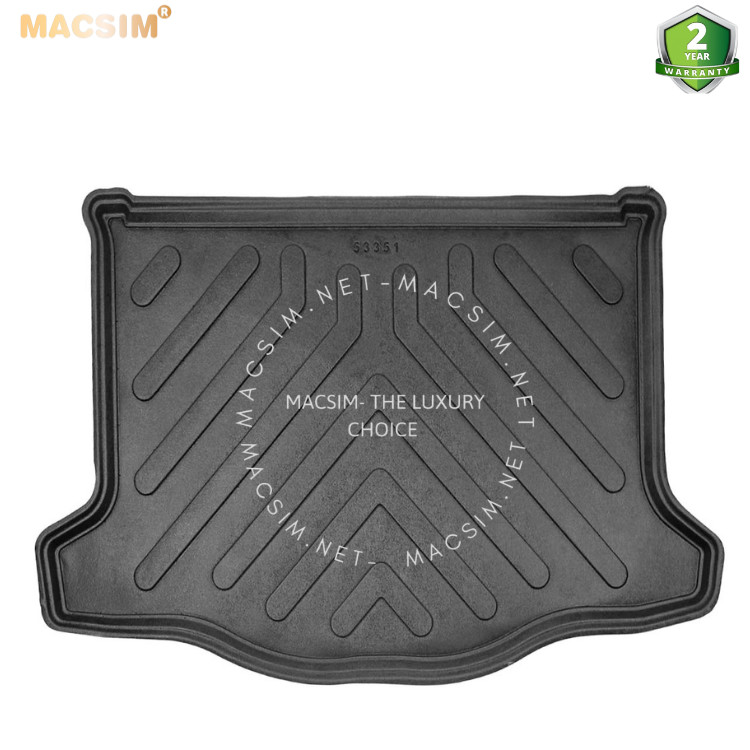 Thảm lót cốp ô tô nhựa TPU Honda Jazz/Honda Fit third generation 2013-2020 Nhãn hiệu Macsim