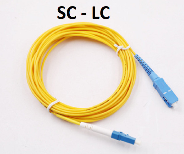 Dây Nhảy Quang Cổng SC-LC Jumper LC-SC 3 Mét