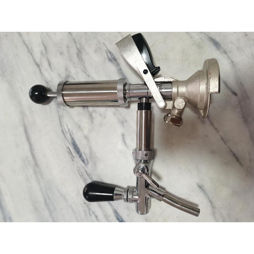Vòi Rót Bia Kèm Bơm Tăng Áp Gắn Keg Mini Type A cao cấp