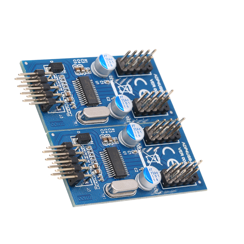 Thẻ Mở Rộng Cáp USB Hub 9pin Male 1 Sang 4 Female