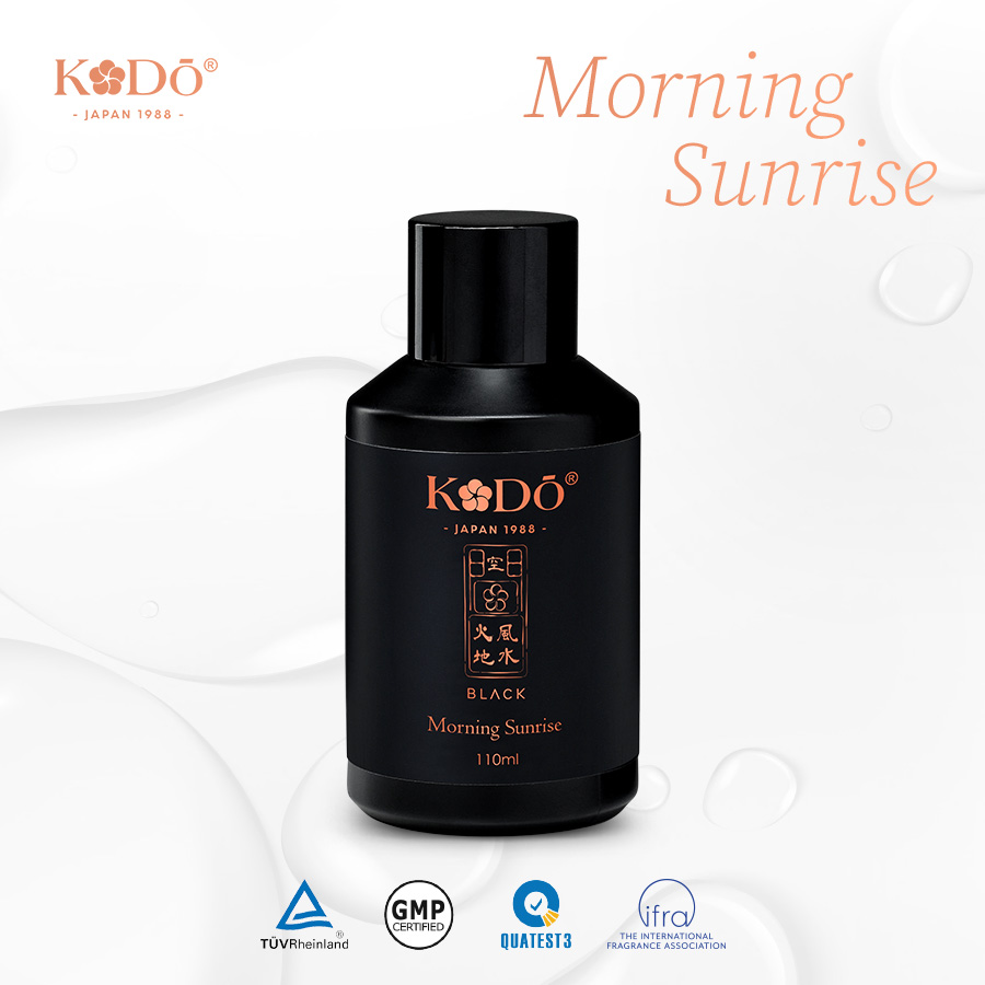 KODO - Morning Sunrise - Tinh Dầu Nước Hoa Thơm Phòng Nguyên Chất – Black Collection - 15ml/110ml/500ml