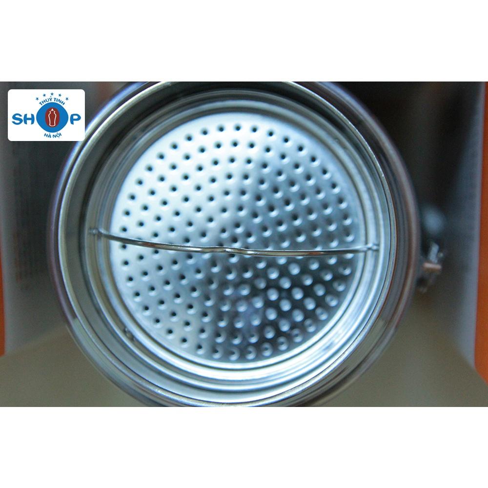 Bình giữ nhiệt nóng lạnh bằng thép không gỉ inox 304, dung tích 1200ml