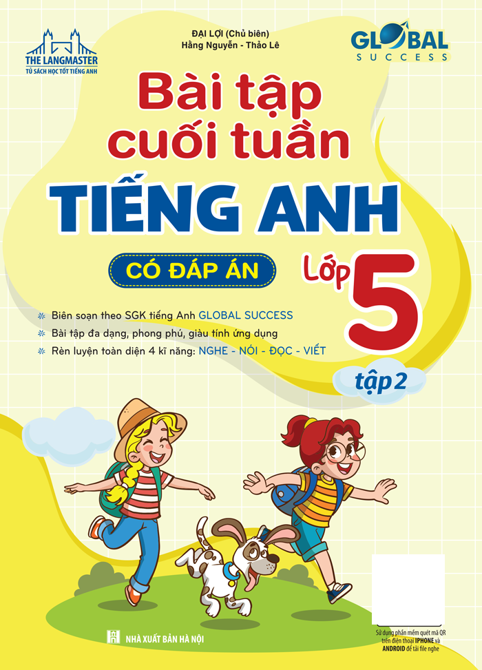 Sách - Global Success - Bài Tập Cuối Tuần Tiếng Anh Lớp 5 - Tập 2 (Có Đáp Án)