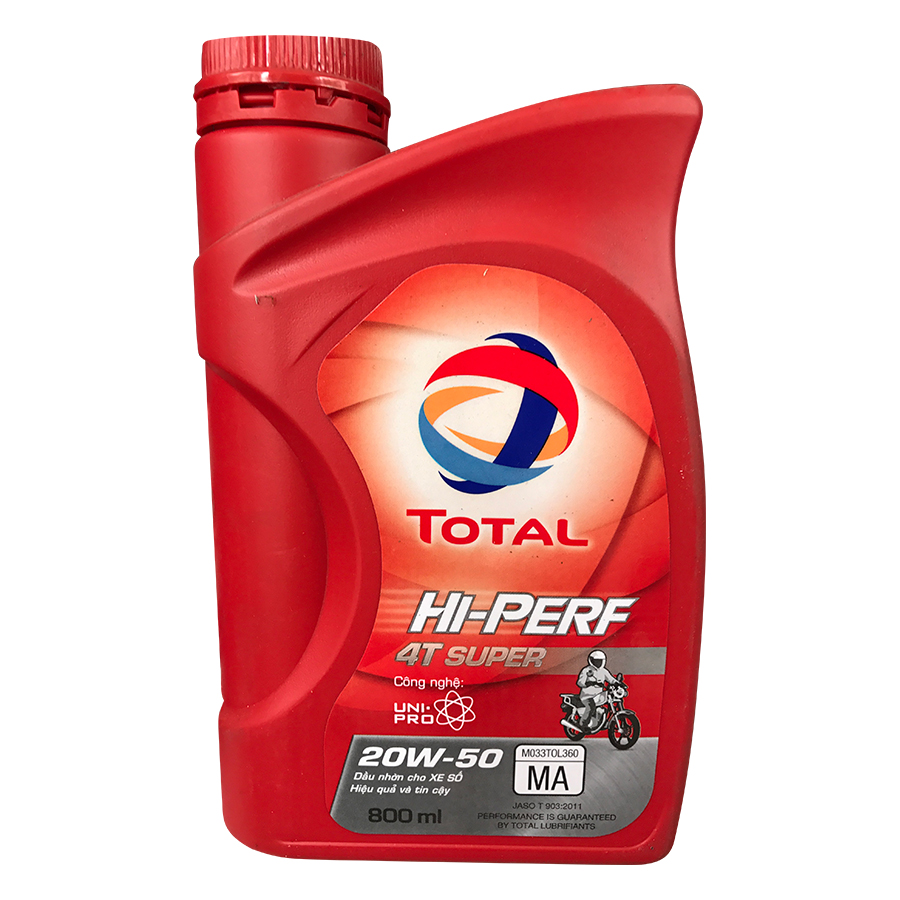 Nhớt Xe Ô Tô Total 4T Super 20W50 (0.8L)