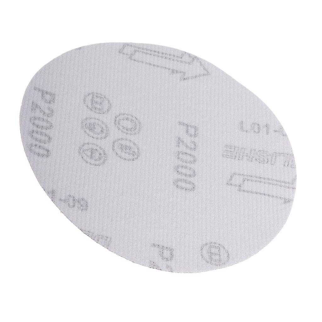 20 Pieces 12cm / 5 Inches Dia Sander Sanding Discs Pads 40 - 3000 Grit Hook &amp; Loop Sandpaper