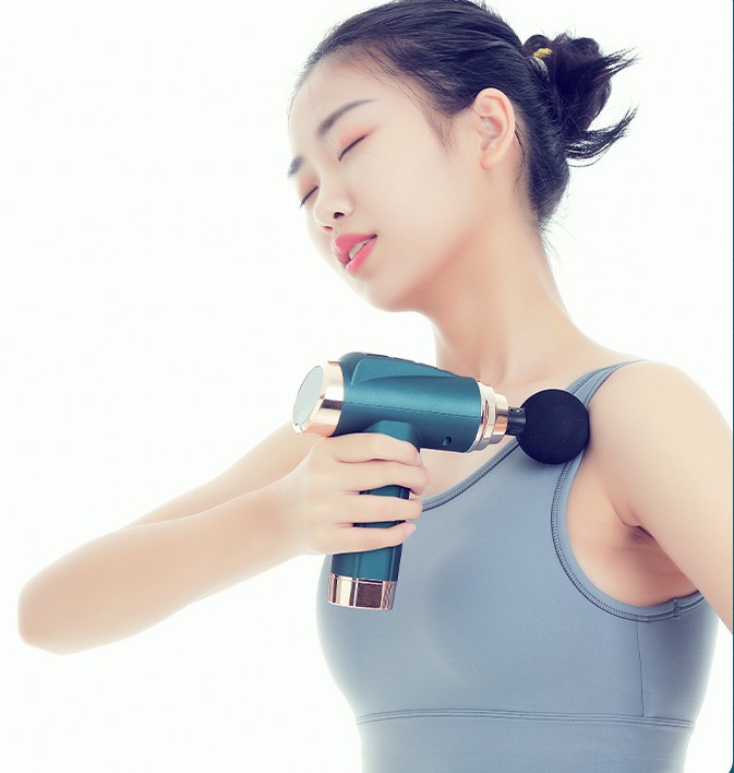 Máy massage toàn thân cầm tay mới nhất 2022 _ Màn hình cảm ứng _30 mức cường độ _ 8 đầu massage chuyên dụng