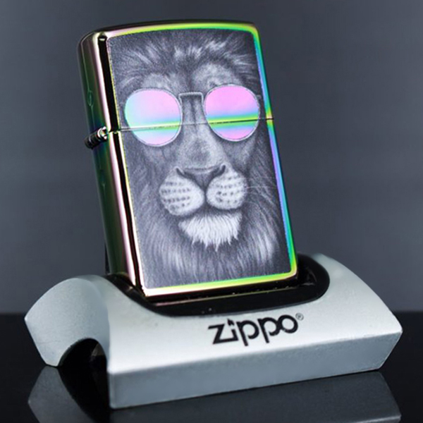 Bật Lửa Zippo 151 Lion In Sunglasses Design