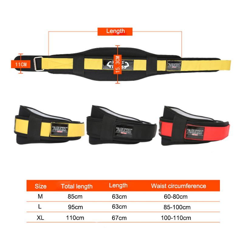 Cử Tạ Hỗ Trợ Ban Nhạc Sóc Huấn Luyện Thắt Lưng Powerlifting Dây Tập Gym Thể Hình Lưng Bảo Vệ Dành Cho Nam Của Người Phụ Nữ Xòe